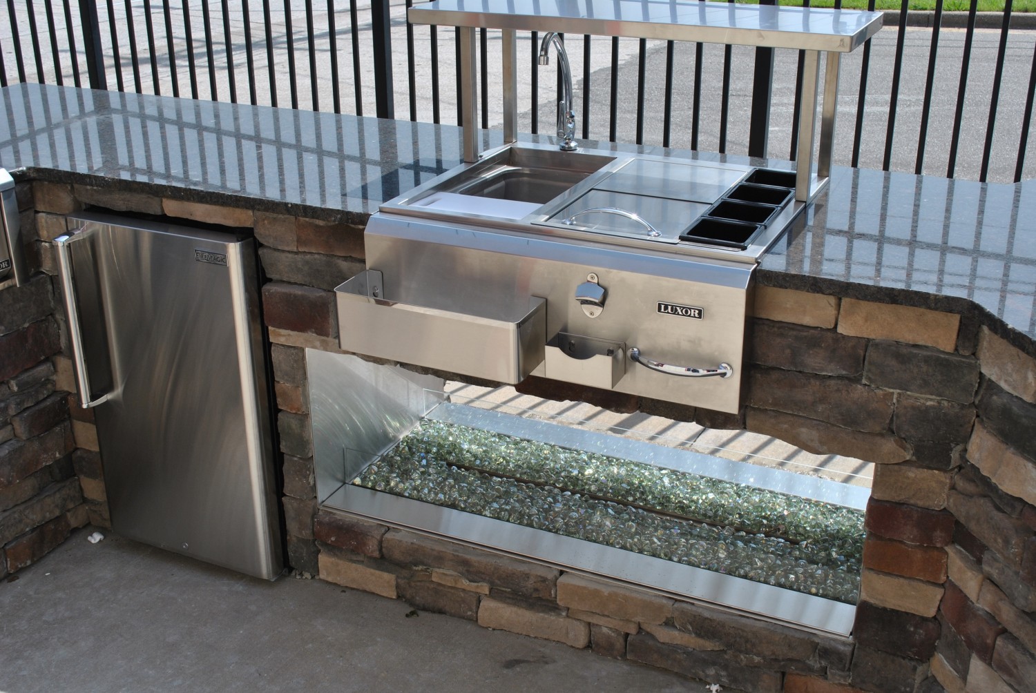 Outdoor Kitchen Design Display The Fireplace Shop